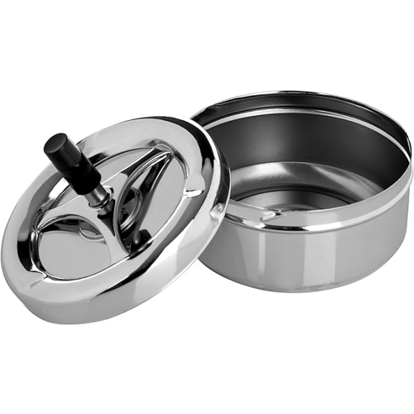 Premier Housewares Ashtray med trykk/stor roterende askebeger