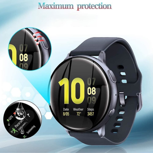 3 stk. Kompatibel med Samsung Galaxy Watch Active 2 40 / 44mm