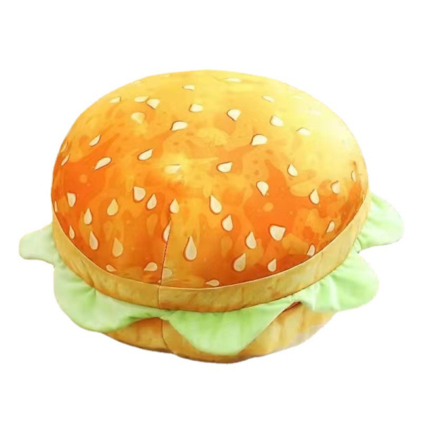 1 st Hamburgerformad sittdyna kudde sittdyna kudde för kontor S