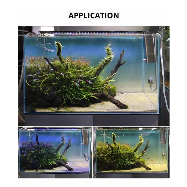 1kpl vesikasvivalaistus led-akvaariovalo akvaarion kiinnike l
