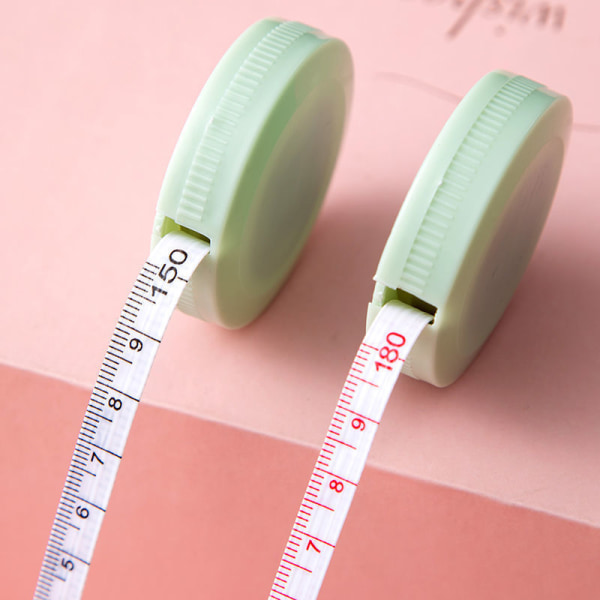 Mjukt, stretchresistent måttband Lättläst data Värmebeständigt måttband för 3 st