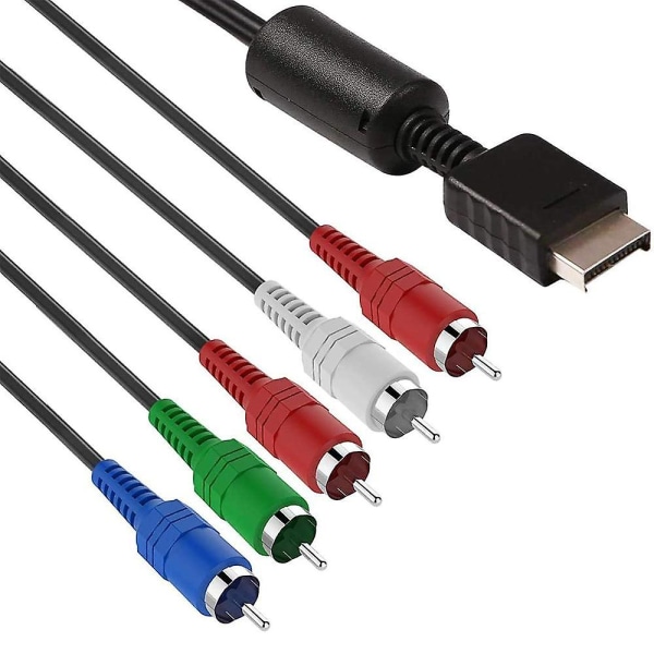 Ps 2/3 Component Cable, High Resolution Hdtv Component Rca Audio