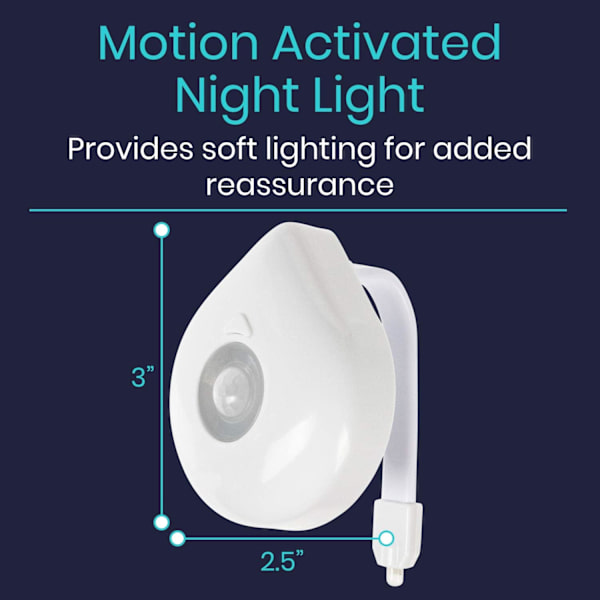 Toalettstol Ljus - Natt Rörelse Sensor Aktiverad Enhet - Ultra