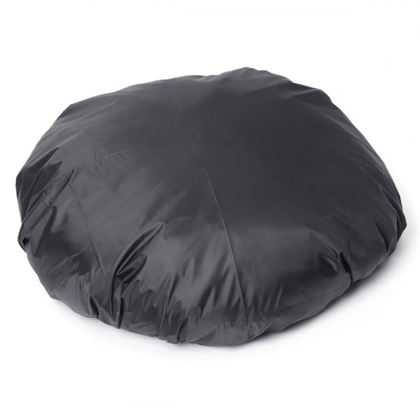 112cm Rund Vattentät BBQ-Grillskydd Dammskydd Utomhus Patio Svart