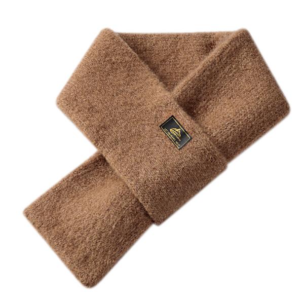 Cashmere-liknande halsduk för herrars utomhusfritid cashmere varm stickad