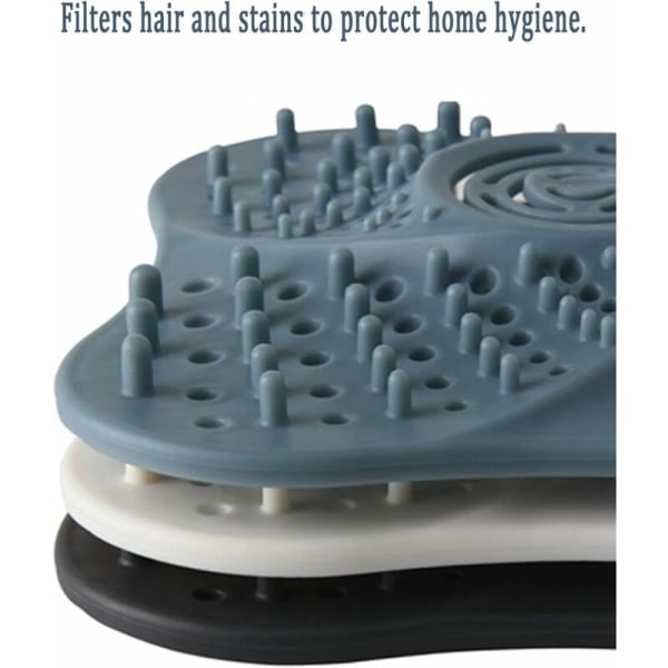 3-pack duschsil hårfångare hårsil filter dräneringsfilter