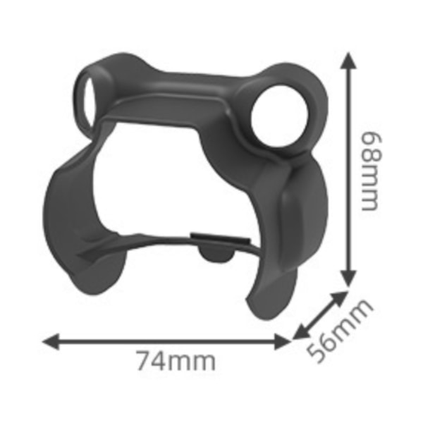Mini 4 Pro Gimbal Skydd, Drönarkamera Skyddande Linsskydd, Transparent Co