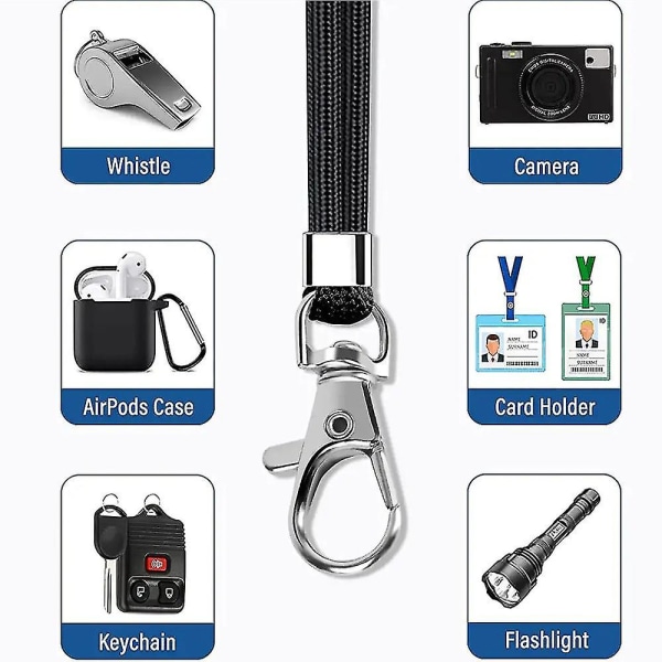 2pcs Universal Cell Phone Lanyard,crossbody Lanyard With Adjustab