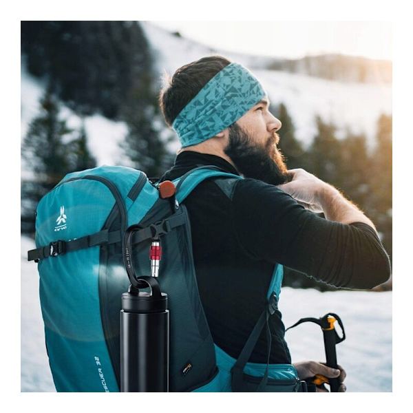 Fallskydd karbinhake D-formad karbinhake 12KN svart (2