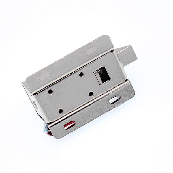 Mini magnetisk lås DC 12V elektromagnetisk smal design skåp D