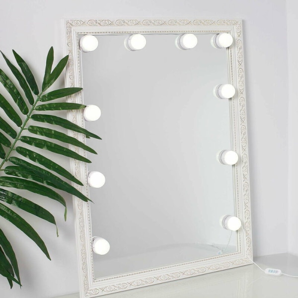 DIY Makeup Mirror Light Dimmable, Self-adhesive Mirror Light Kit