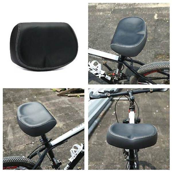 Extra bred bekväm cykelsadel stor rumpa mjuk Mtb cykelsadel