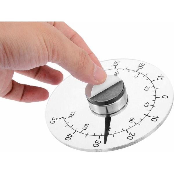 Fönstertermometer för utomhus inomhus, inga batterier krävs, tydlig urtavla, vädertermometer