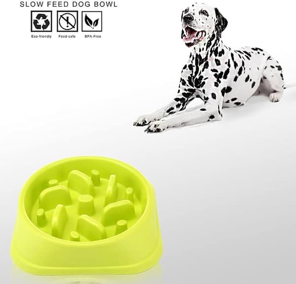 Långsam utfodring hundskål långsam utfodring halkfri design rolig interaktiv