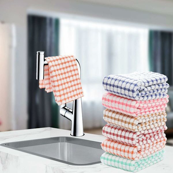 12-pack kökshanddukar 28cm x 40cm Lösa bomullslösa handdukar f