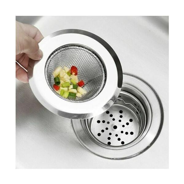 Rostfria köksavloppsfilter, köksavloppsfilter