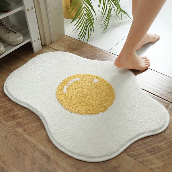 Rolig, söt, ultra mjuk, plyschig, lurvig, vattenabsorberande, halkfri,