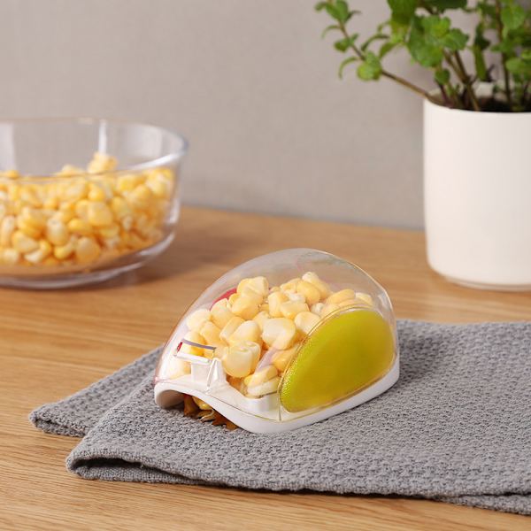 Majspskalare, Majspskalare, Majsskärare, Majskolv, Snabb Majskolv Remover, Köksredskap med Handskydd, Majsstrippningsverktyg