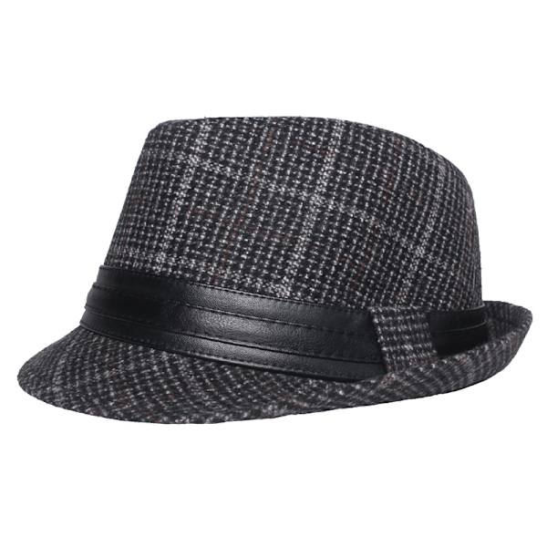 Hattar för män jazz hattar höst vinter hattar ull hattar renässans h