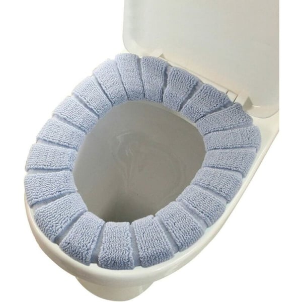 Set of 2 Warm Cloth Toilet Seat Protection Toilet Seat Cover Cush