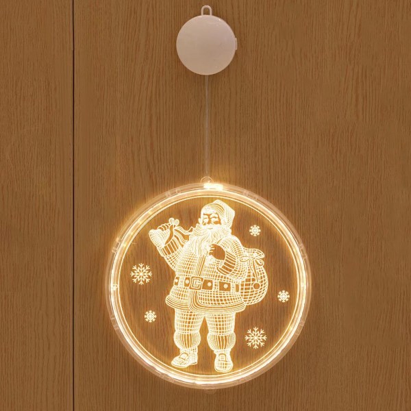 Christmas Lights Outdoor Christmas Decoration, 3D Christmas Tree Lights Han