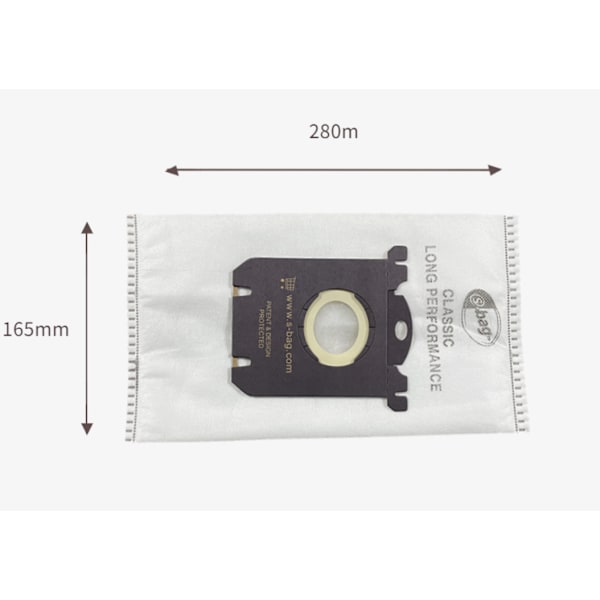10-pack tygpåsar för ElectroluxS-bag FC8202 HR8375 dammsugare C