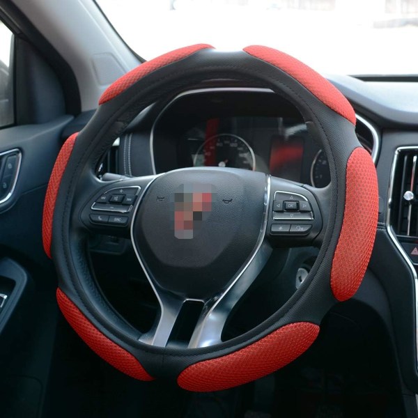 Auto Steering Wheel Cover Hand Pad Cushion Slip-on Universal Fit