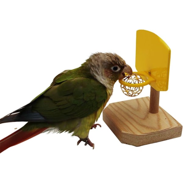 Fågel leksaker, fågel bordsskiva leksaker, träning basket stacking färg