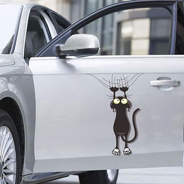 1set Creative Claw Decal Sticker Självhäftande Cat's Claw Car Sti