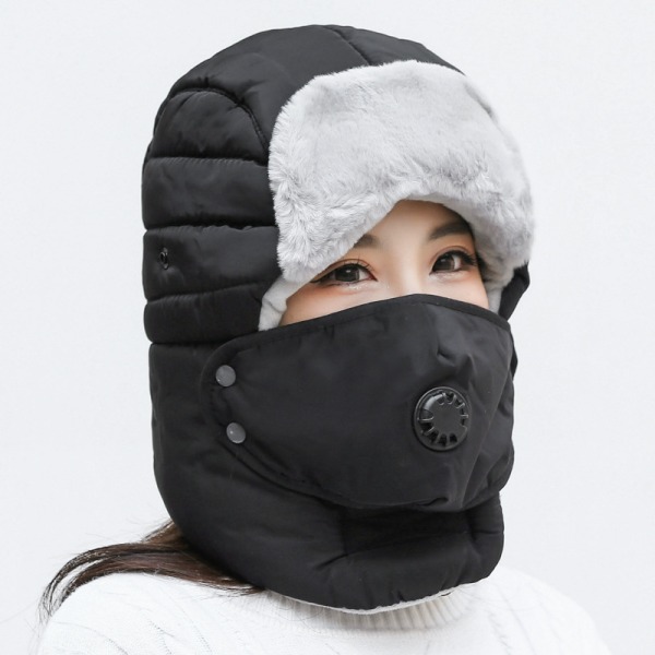 1 PC Vindtett Full Cover Balaclava med Briller Vinter Termisk H