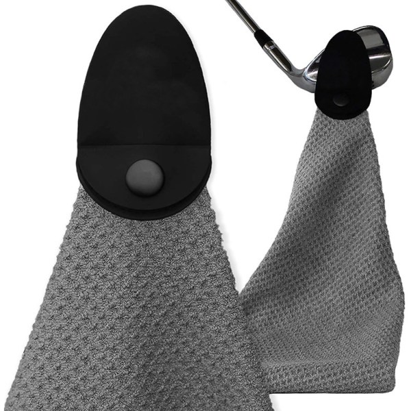 Anti-ridse Golfhåndklæde Magnet Design Vand Absorption God Hård