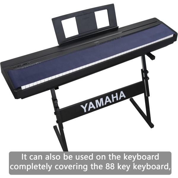 Piano Keyboard Dammskydd Högteknologiskt Tyg Dammskydd för Upright