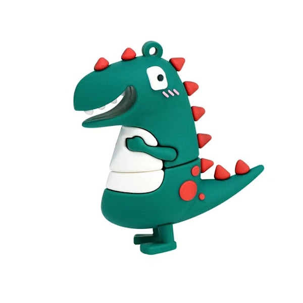 Söpö sarjakuva dinosaurus USB-muistitikku, kannettava USB2.0-muistitikku on pieni