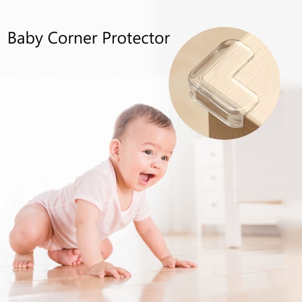 20Pcs Baby Table Corner Protector, Transparent Furniture Corner P