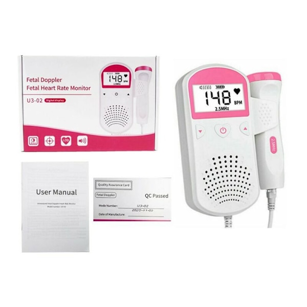Doppler ultraljud av grado medico Sfigmomanometro della frequenza cardiaca fetale Monitor cardiaco fetale