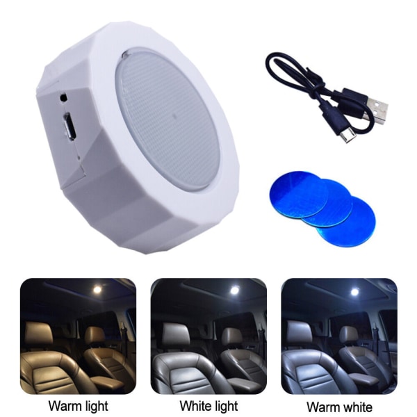 Dimmable Roof Lamp Led Interior Car Reading Light Dome Ceiling US
