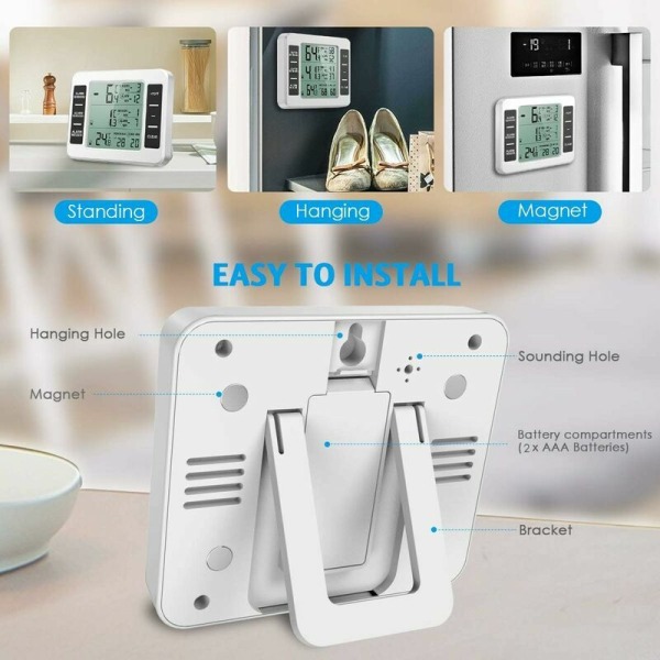 Kyltermometer, digital frys termometer