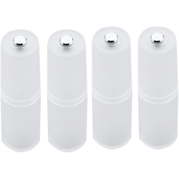 4 st Cell Batteri Adapter Konverter Plastfodral Växlare För Aaa Till