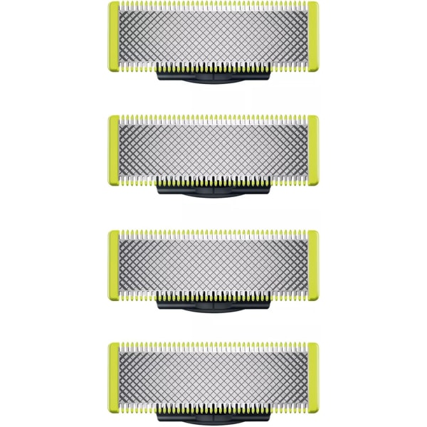 4 lames de rechange pour rasoir Philips Oneblade