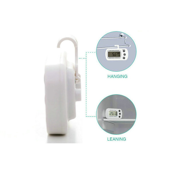 3 st digitala kyl- och frys termometrar kylrum termometer W
