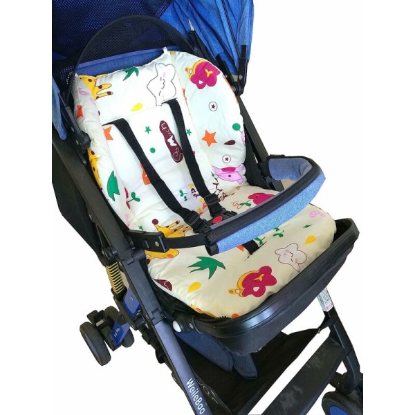 2 st babystolsdynor, babysäte/barnmatsstol dyna, söt