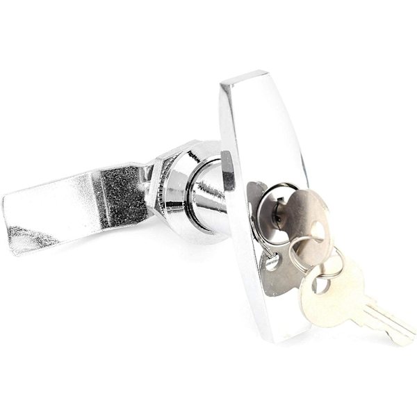 Tilt Garage Handtag T-Handtag Lås Bakre Fäste T-Handtag Verktygslåda Gar