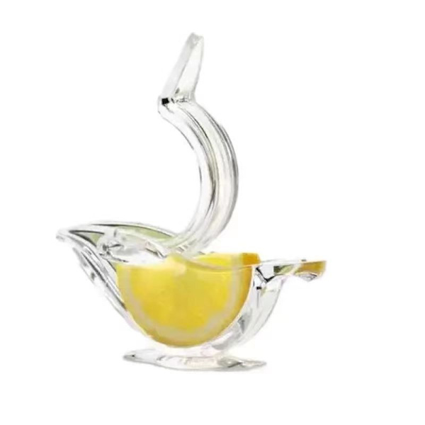 Mini - transparent citronpress i form av en fågel
