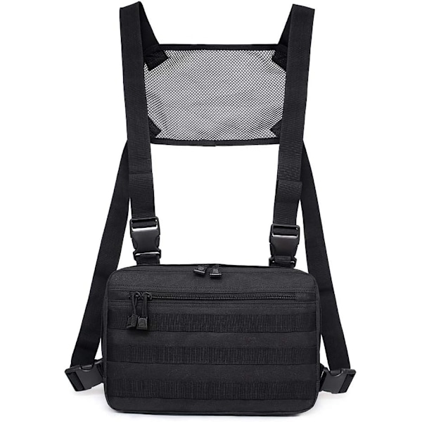 Tactical Chest Rig Bags Men Functional Chest Bag Unisex Streetwear Hip Hop