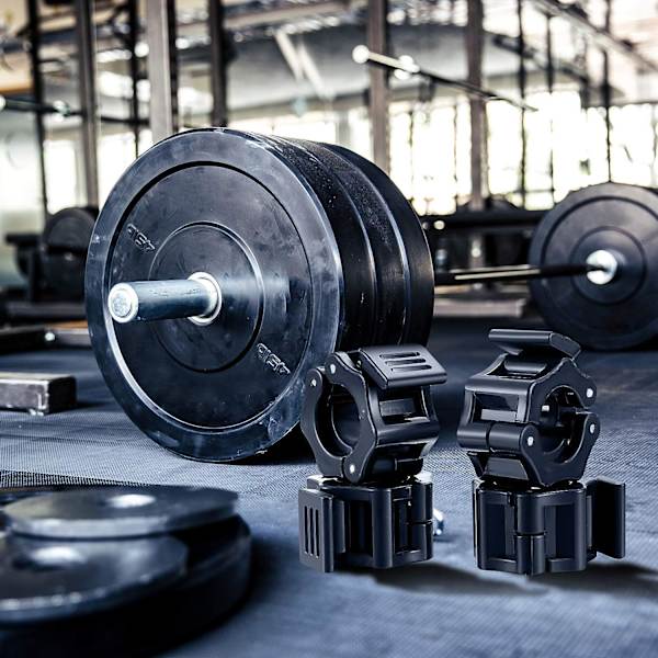 4 st Dumbbell Clamp Ring Collar, 30mm Dumbbell Clamps, Dumbbell Collar Clips, Barbell Collar Locking Ring Release Dumbbell Lock Clamp Lock Barbell Collar