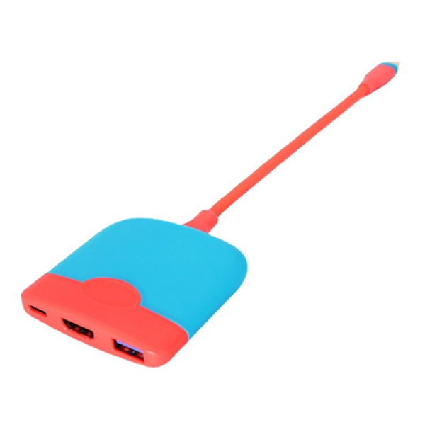 3 i 1 Dockningsstation Bärbar Bas Typ C Till Hdmi-kompatibel Fo