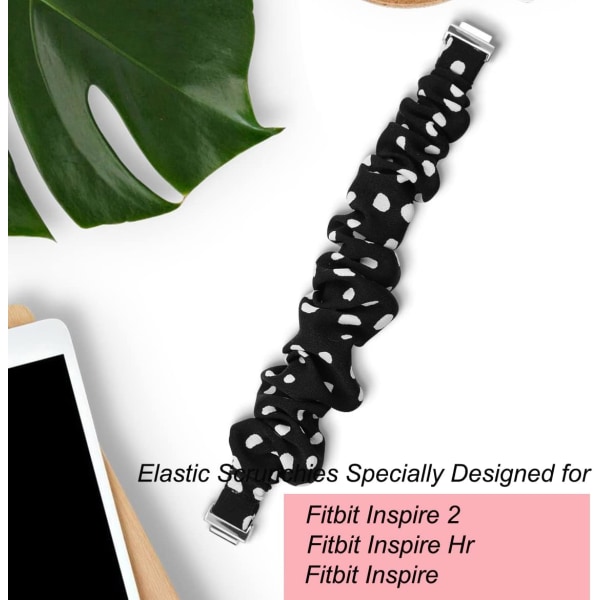 Scrunchies kompatibla med Fitbit Inspire 2/Inspire HR/Inspire Ba