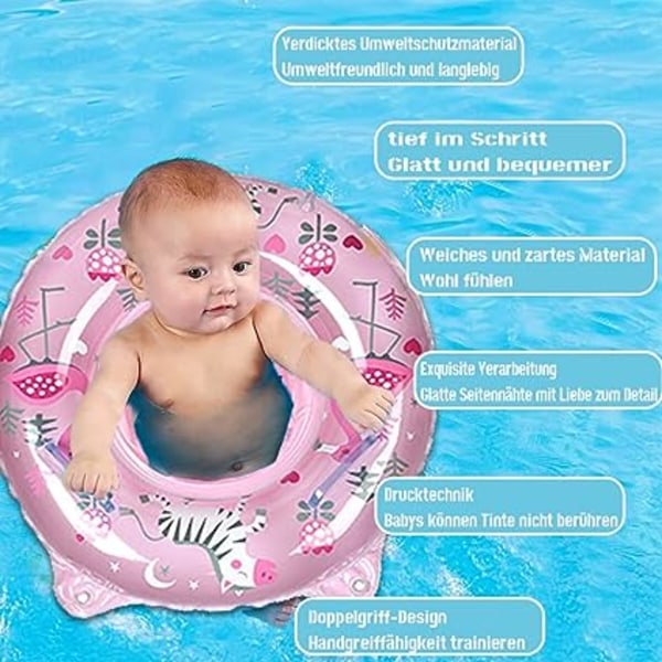 Baby Uppblåsbar Simflot Float, Baby Pool Seat, Baby Swimmin