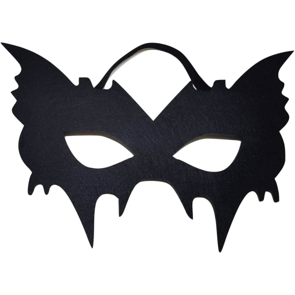 Bar maskerad scenframträdande svart mask Halloween män och kvinnor