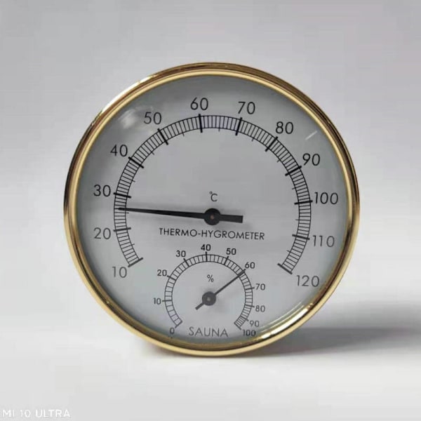 Termometer och hygrometer, kökstermometer och hygrometer, LCD-digital termometer för rum, rums termometer och hygrometer, bastu hygrometer, metallurtavla termometer